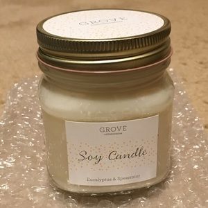 Soy Candle (8 oz) - Eucalyptus and Spearmint